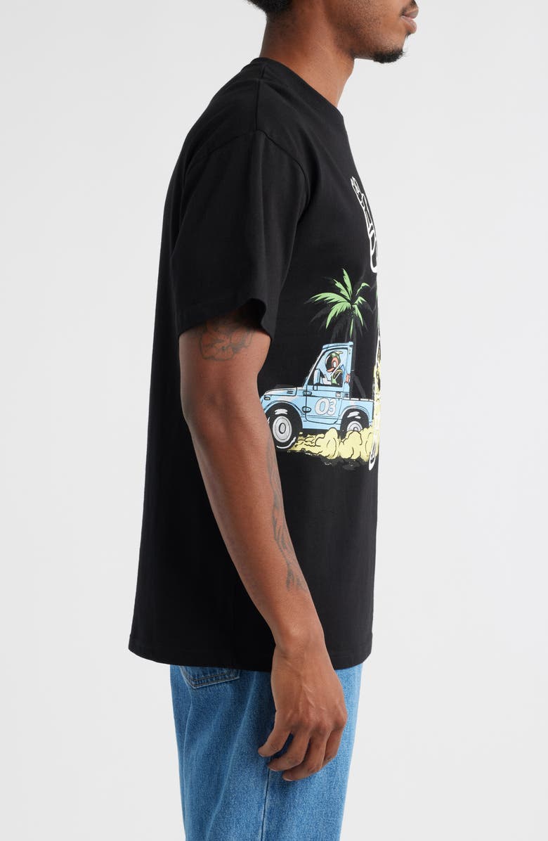 Billionaire Boys Club Space Sand Graphic T-Shirt, Alternate, color, Black