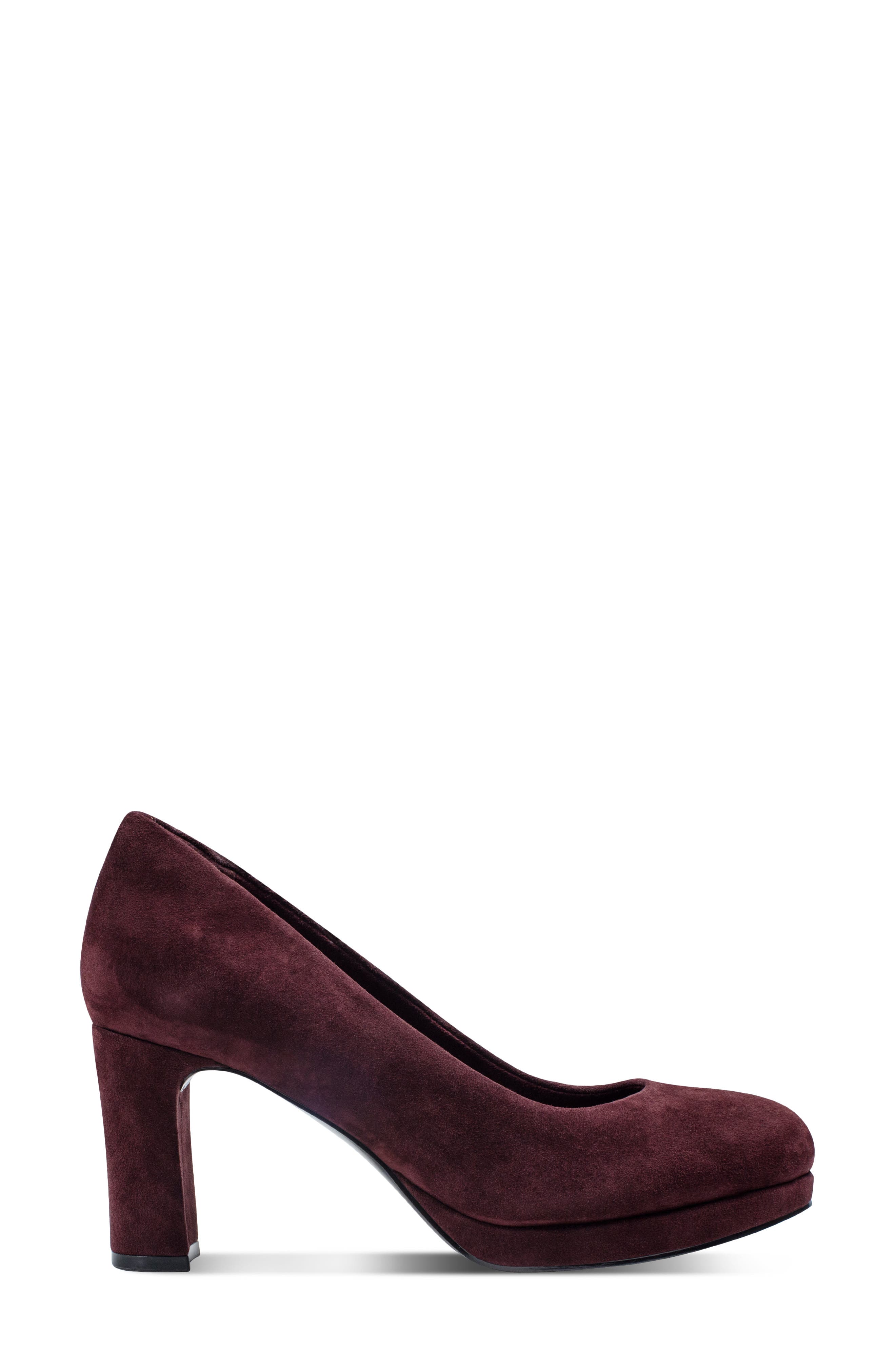 Rockport Carmen Pump, Alternate, color, Dark Red