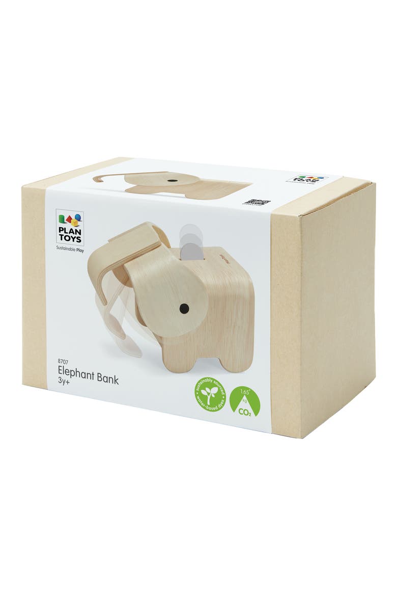 Elephant Bank, Alternate, color, BROWN