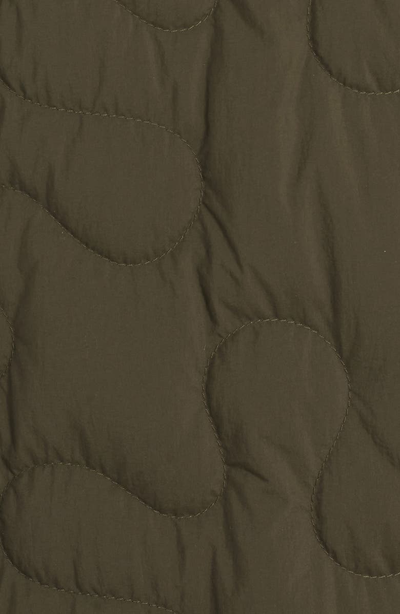 Moncler Genius x Salehe Bembury Short Sleeve Padded Down Shirt, Alternate, color, 