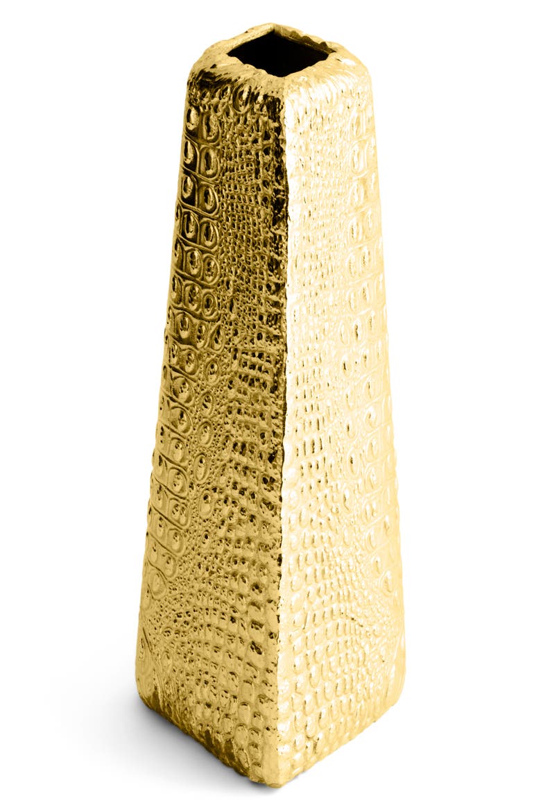 Safari Centerpiece Vase, Alternate, color, Gold