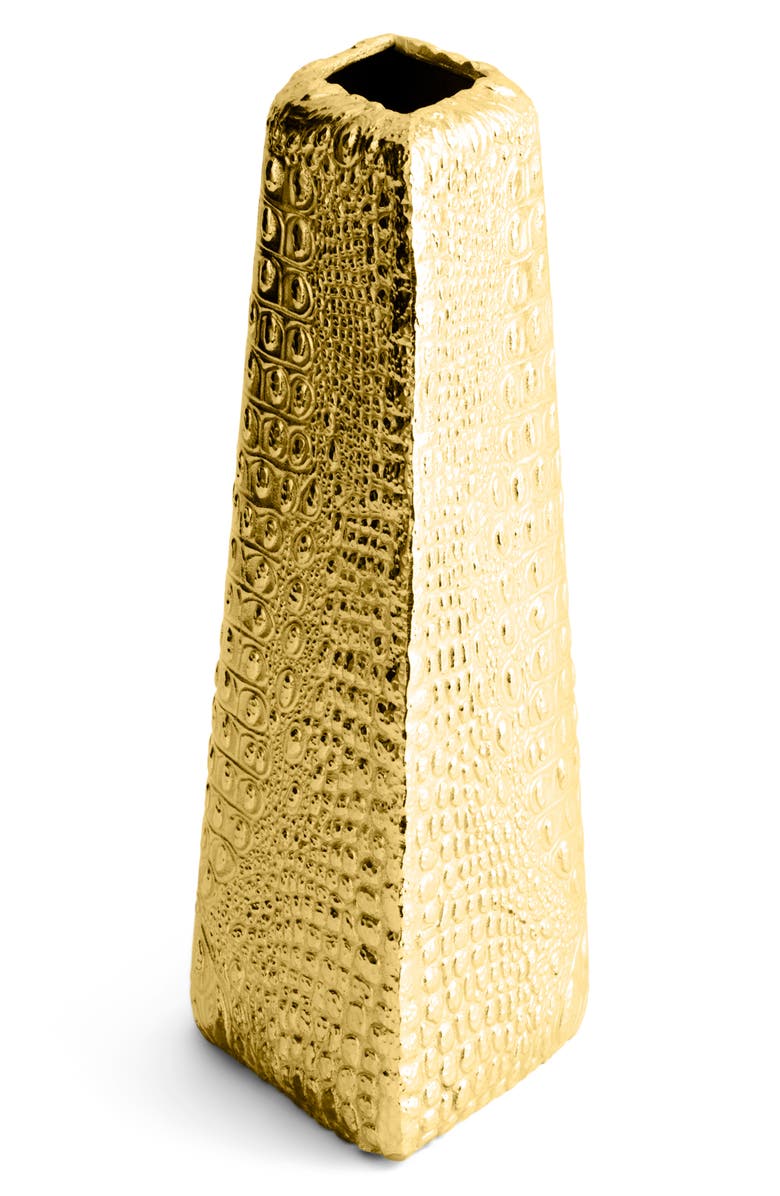 Michael Aram Safari Centerpiece Vase, Alternate, color, Gold
