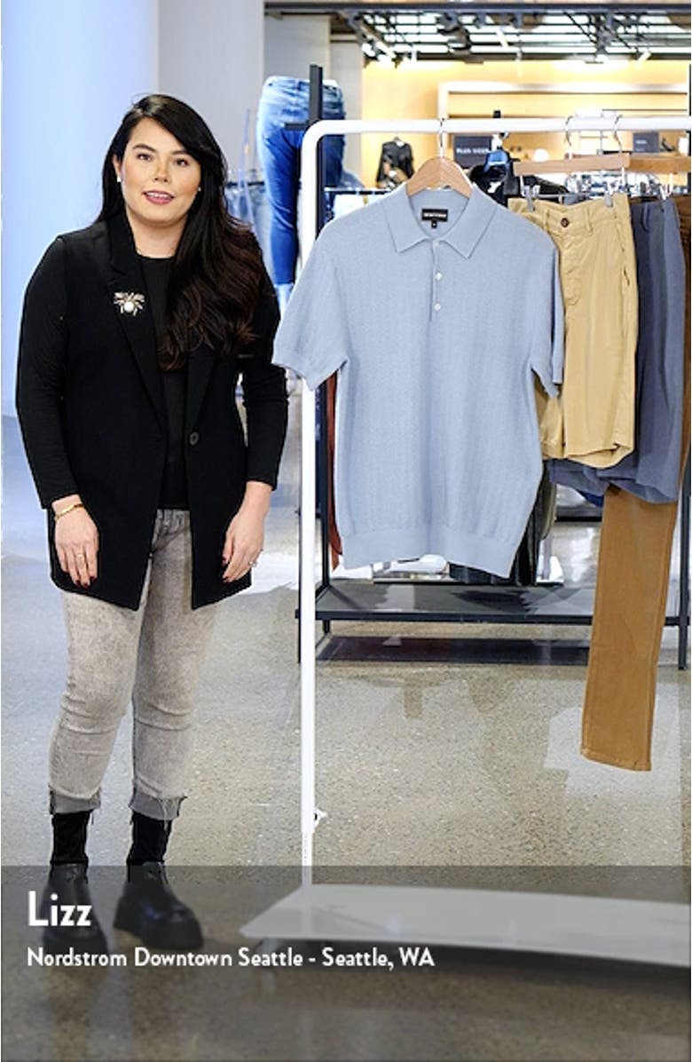 Textured Sweater Polo, sales video thumbnail