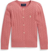 Polo Ralph Lauren Kids' Cable Cotton Cardigan
