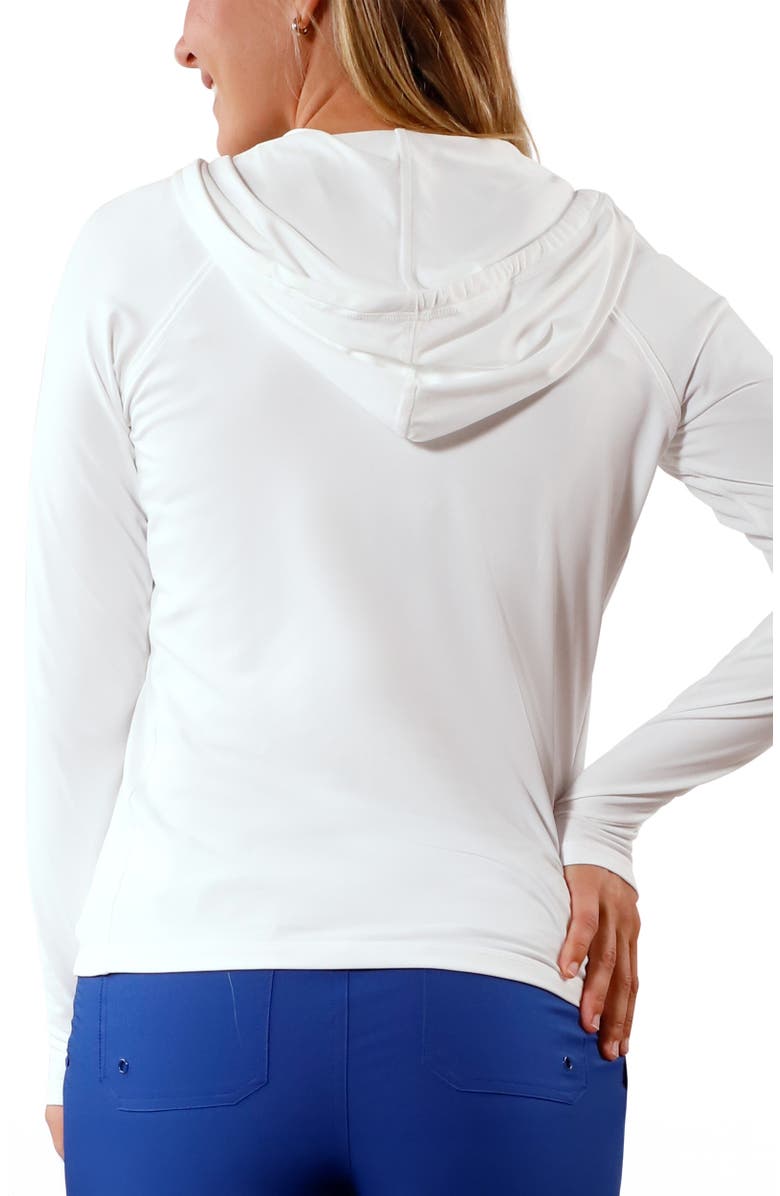 UV Skinz Hooded Water Jacket, Alternate, color, White