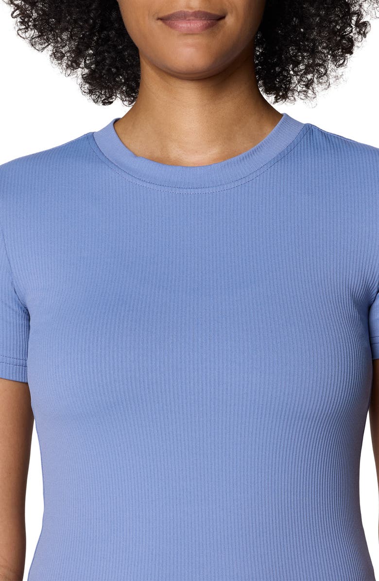 Mountain Hardwear Peak Knit Short Sleeve Tee, Alternate, color, 