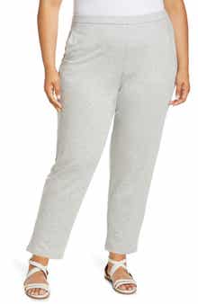 Eileen Fisher Slouch Fleece Ankle Pants