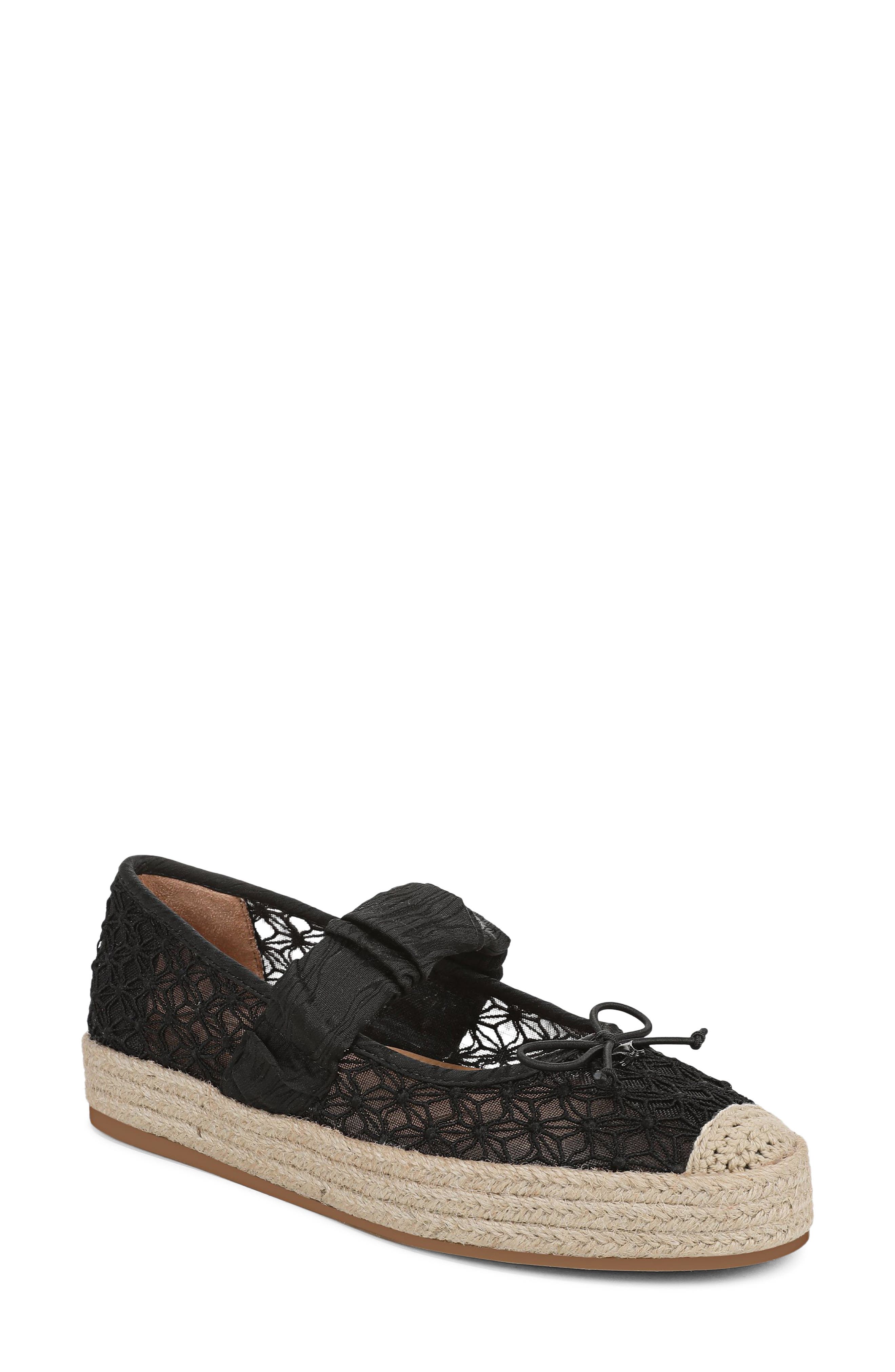Circus NY by Sam Edelman Lillie Mesh Platform Espadrille, Main, color, Black
