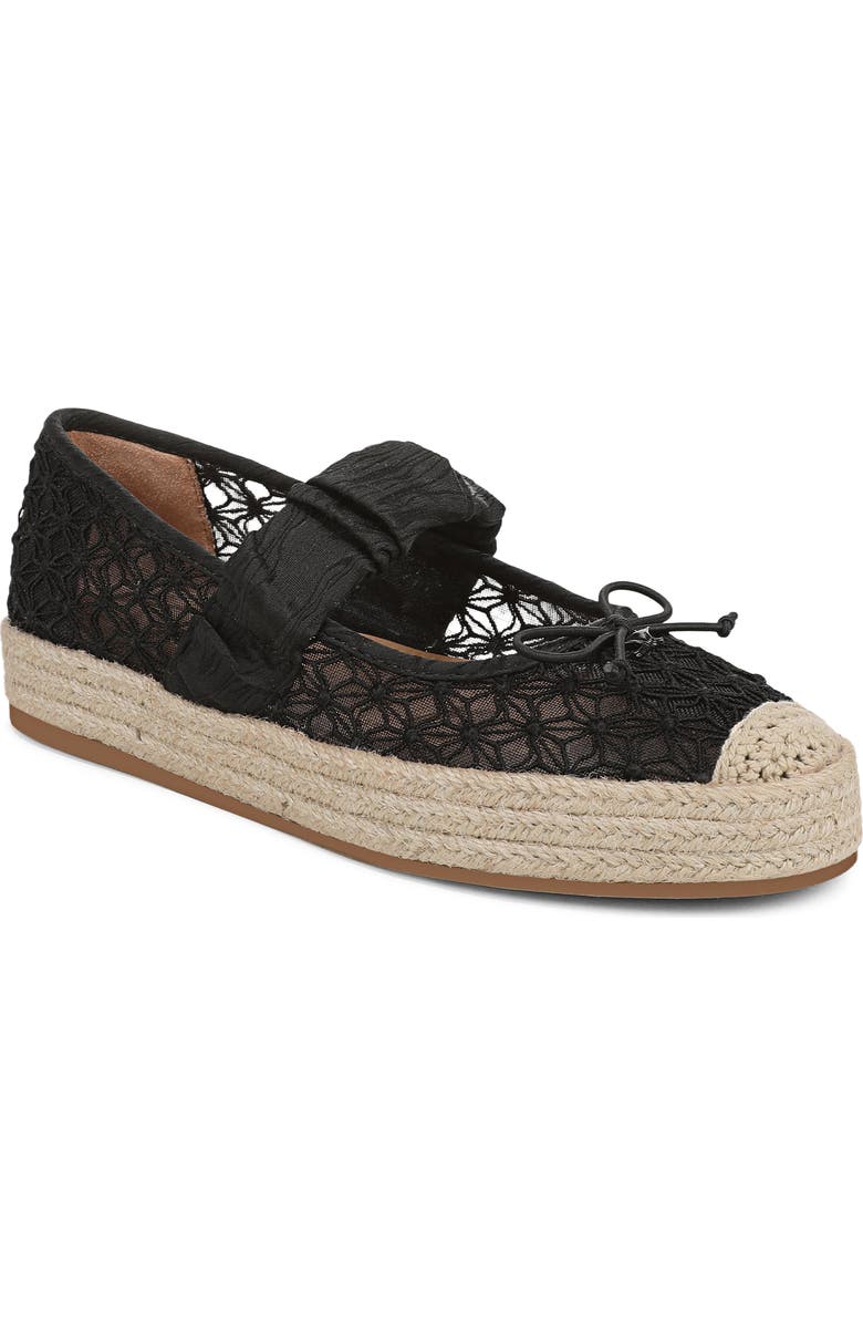 Circus NY by Sam Edelman Lillie Mesh Platform Espadrille, Main, color, Black