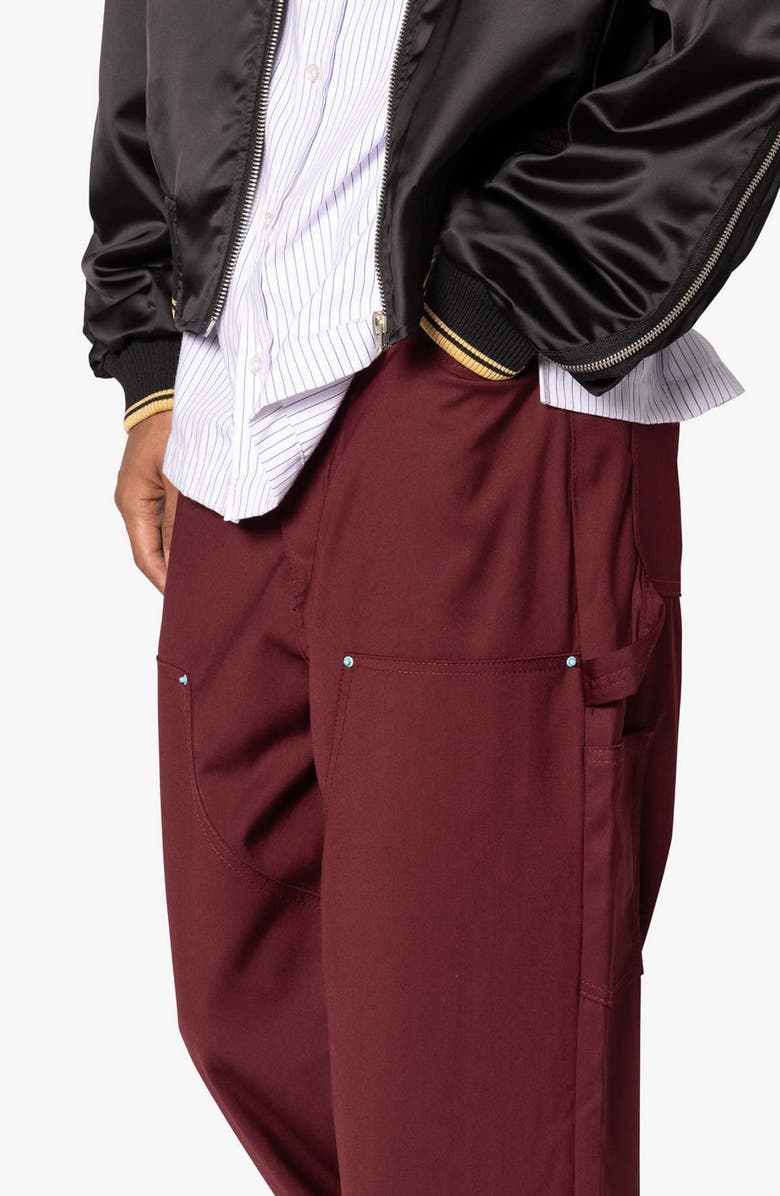 mnml Ultrabaggy Cotton Gabardine Carpenter Pants, Alternate, color,