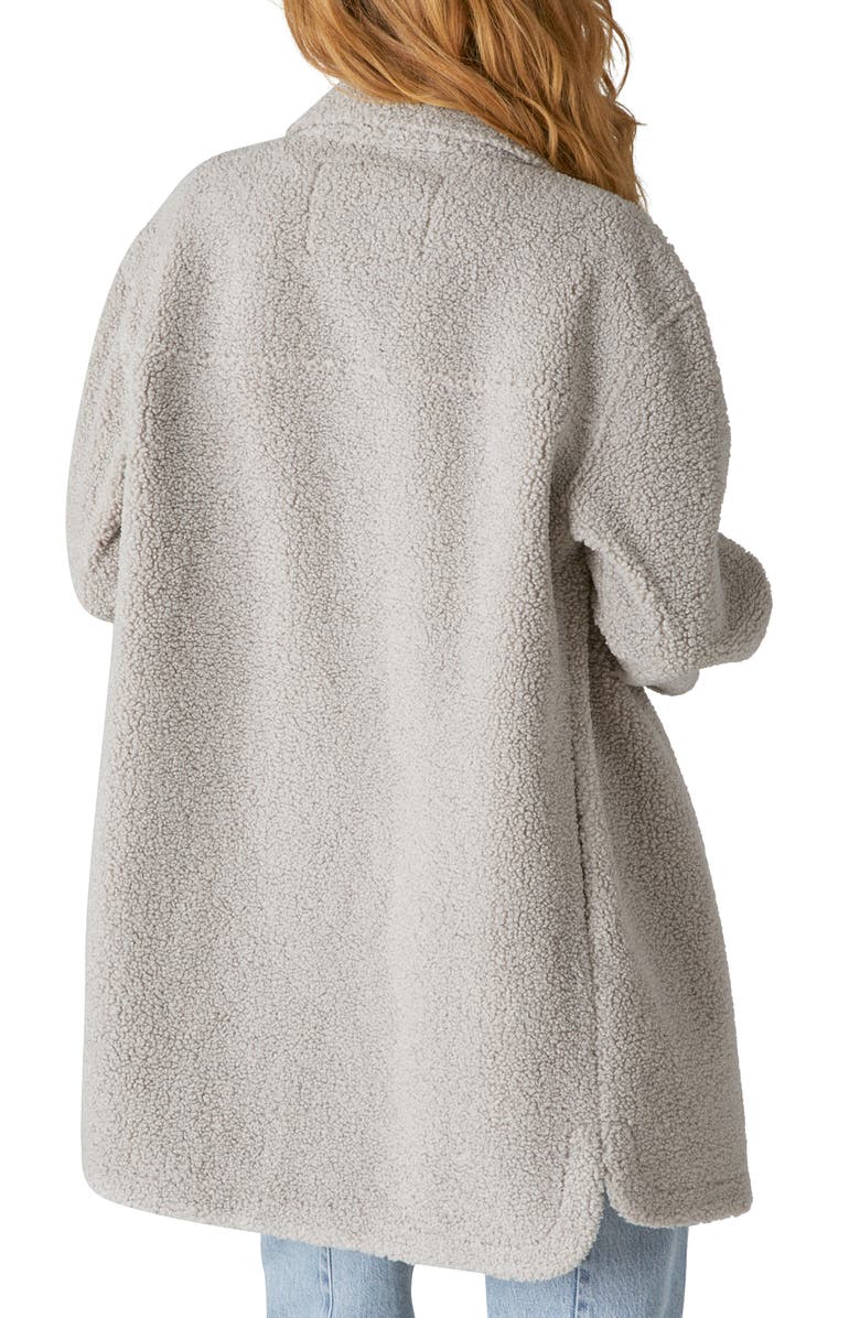 Lucky Brand High Pile Fleece Shirt Jacket, Alternate, color, 