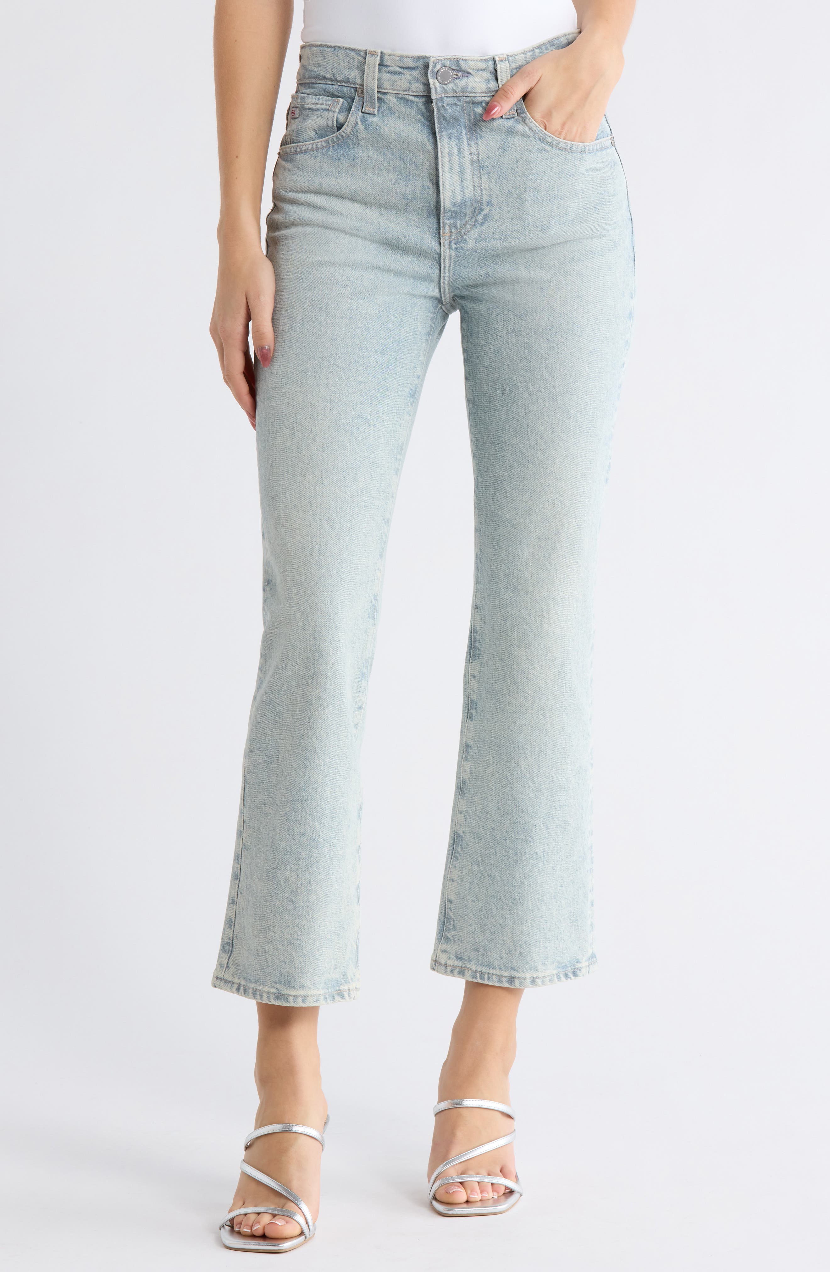 AG Women's Kinsley High Waist Pop Crop Jeans