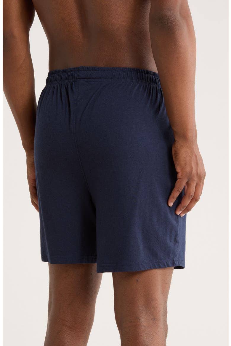 Ultimate Comfort Pajama Shorts, Alternate, color, DARK NAVY