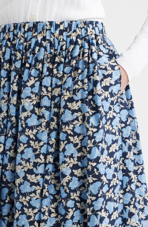 Caslonr Caslon(r) Print Pleated Maxi Skirt