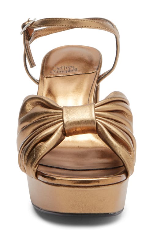 Jeffrey Campbell Dalida Platform Sandal In Brown