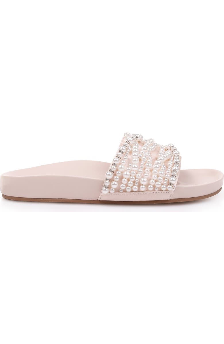 Badgley Mischka Collection Badgley Mischka Florence Beaded Slide Sandal, Alternate, color,