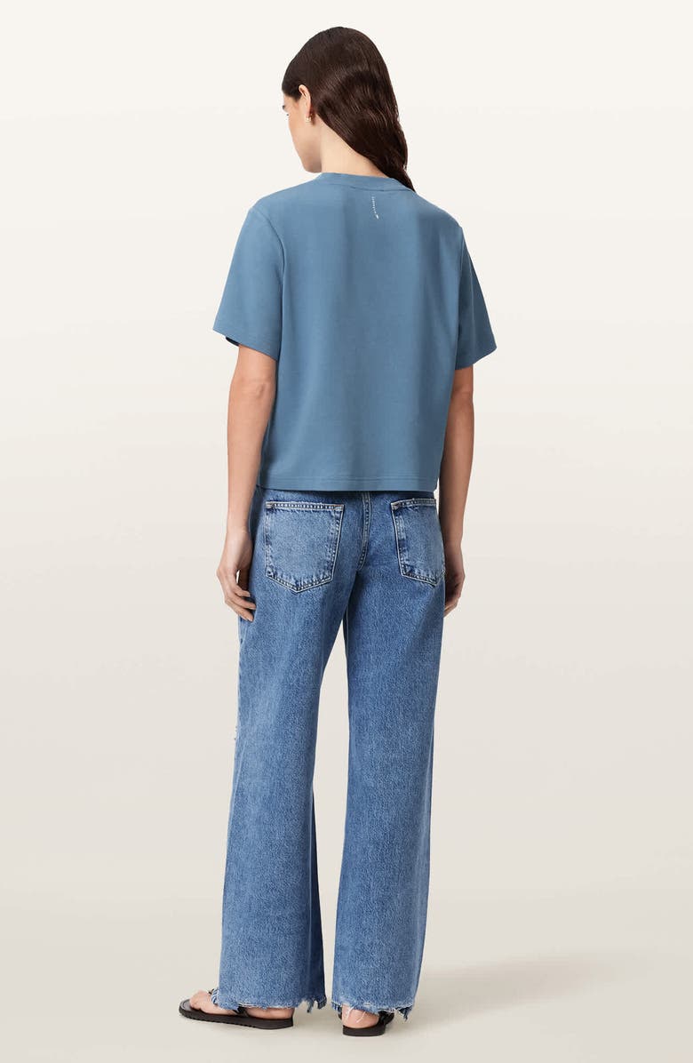 AllSaints Tia Distressed Jeans, Alternate, color, Destroy Indigo