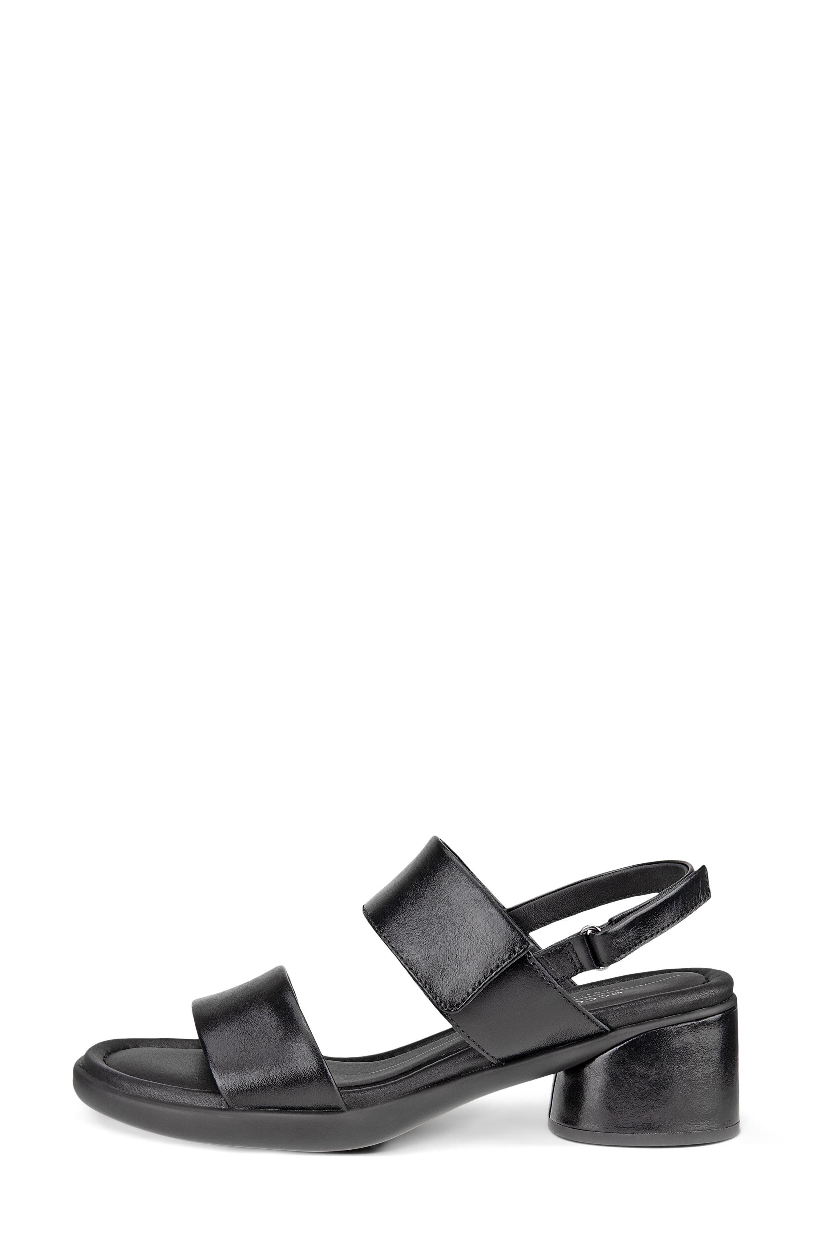ECCO Sculpted Lx Slingback Sandal, Alternate, color, Black