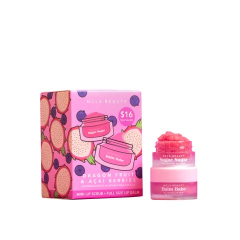 Dragon Fruit and Acai Berries Mini Lip Care Set