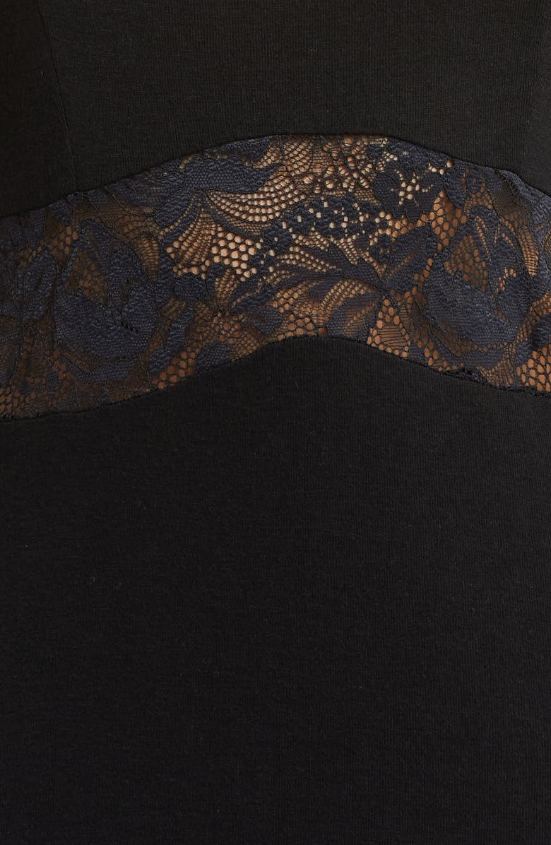 Honeydew Moonchild Lace Inset Chemise, Alternate, color, 