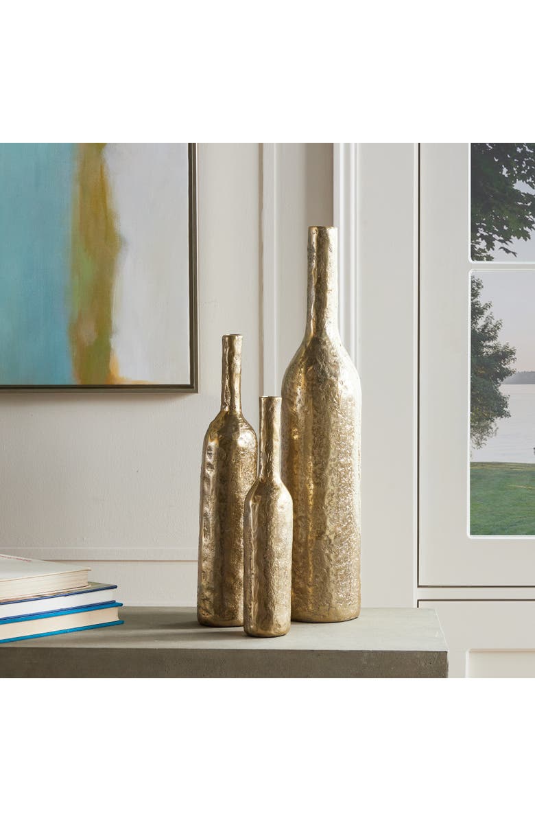 Napa Home & Garden Josefina Vase, Alternate, color, Gold