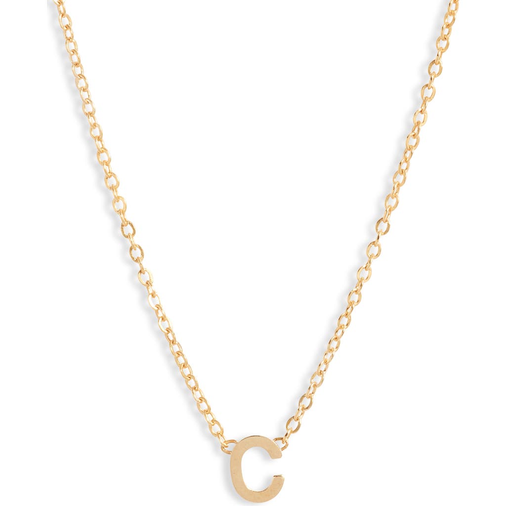 Set & Stones Cheyenne Initial Pendant Necklace