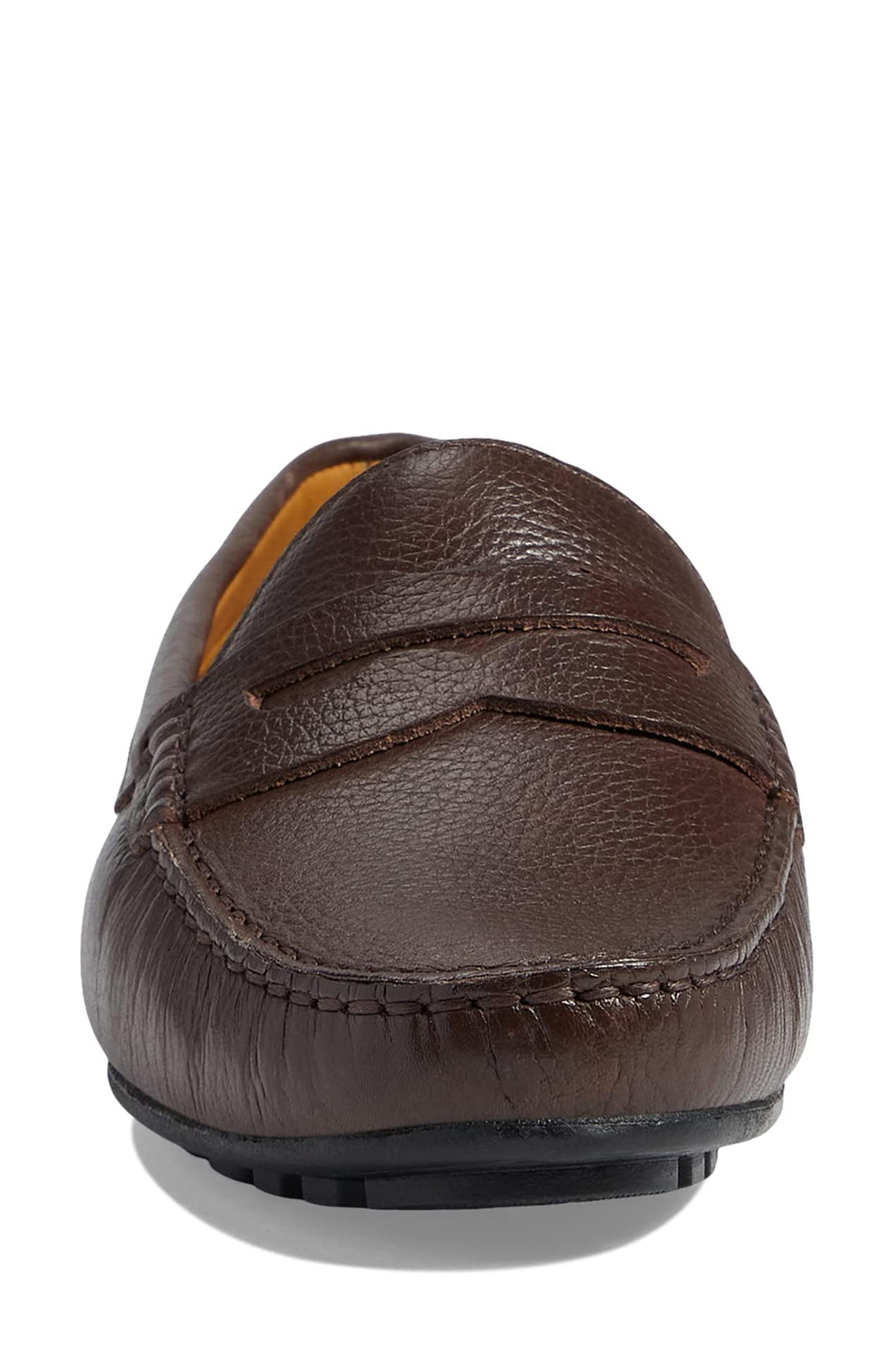 Marc Joseph New York Naples Penny Loafer, Alternate, color, Brown Grainy