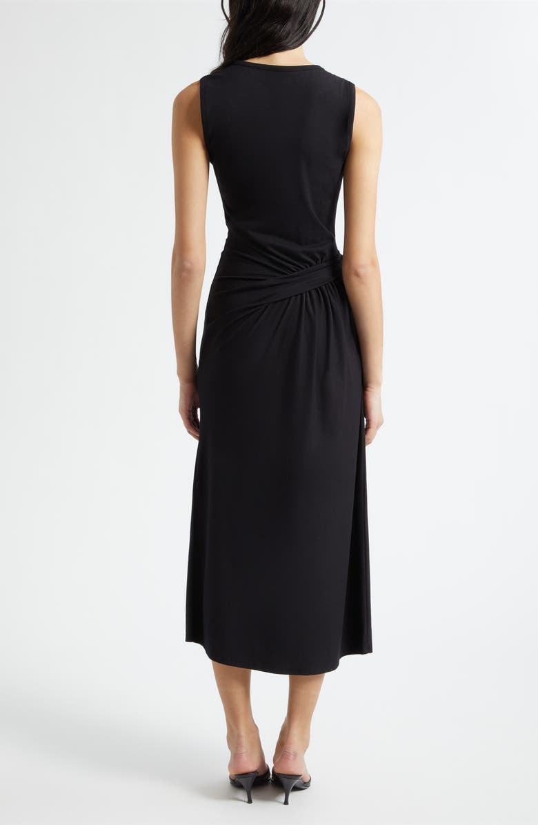 Ramy Brook Addison Sleeveless Midi Dress, Alternate, color, Black