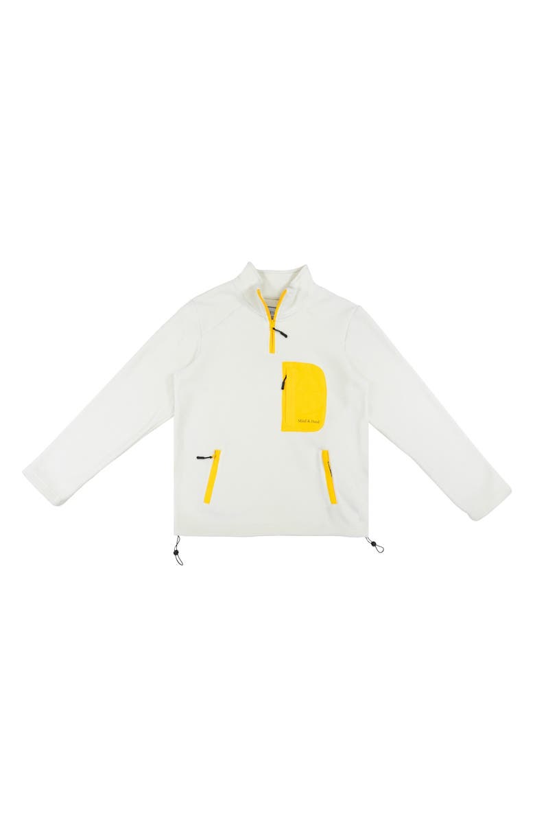 9tofive Mind & Hand Fleece Quarter Zip Top, Alternate, color, 