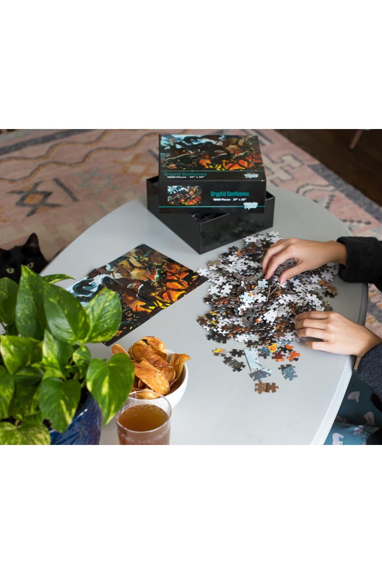 Cryptid Confluence Monster Puzzle | 1000 Piece Jigsaw Puzzle, Alternate, color, Multi-Color