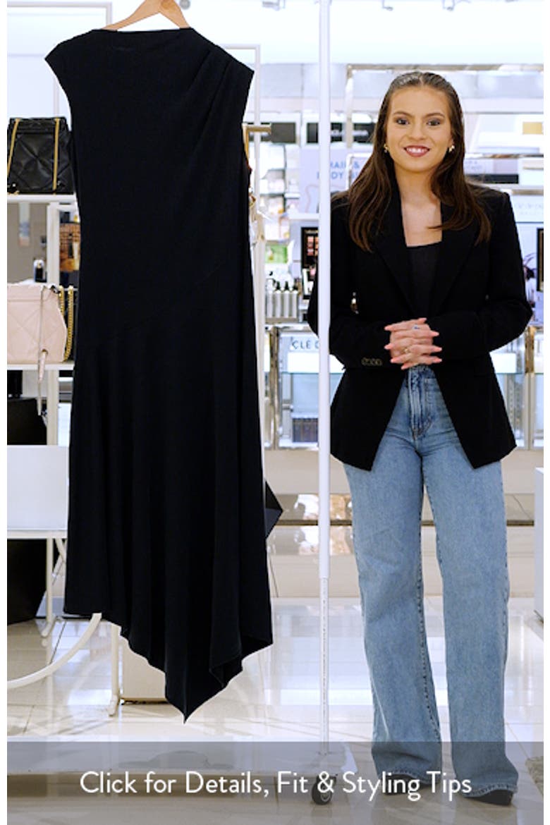 Asymmetric Sleeveless Dress video