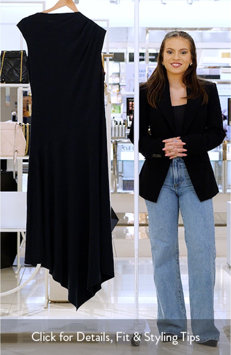 Asymmetric Sleeveless Dress, sales video thumbnail