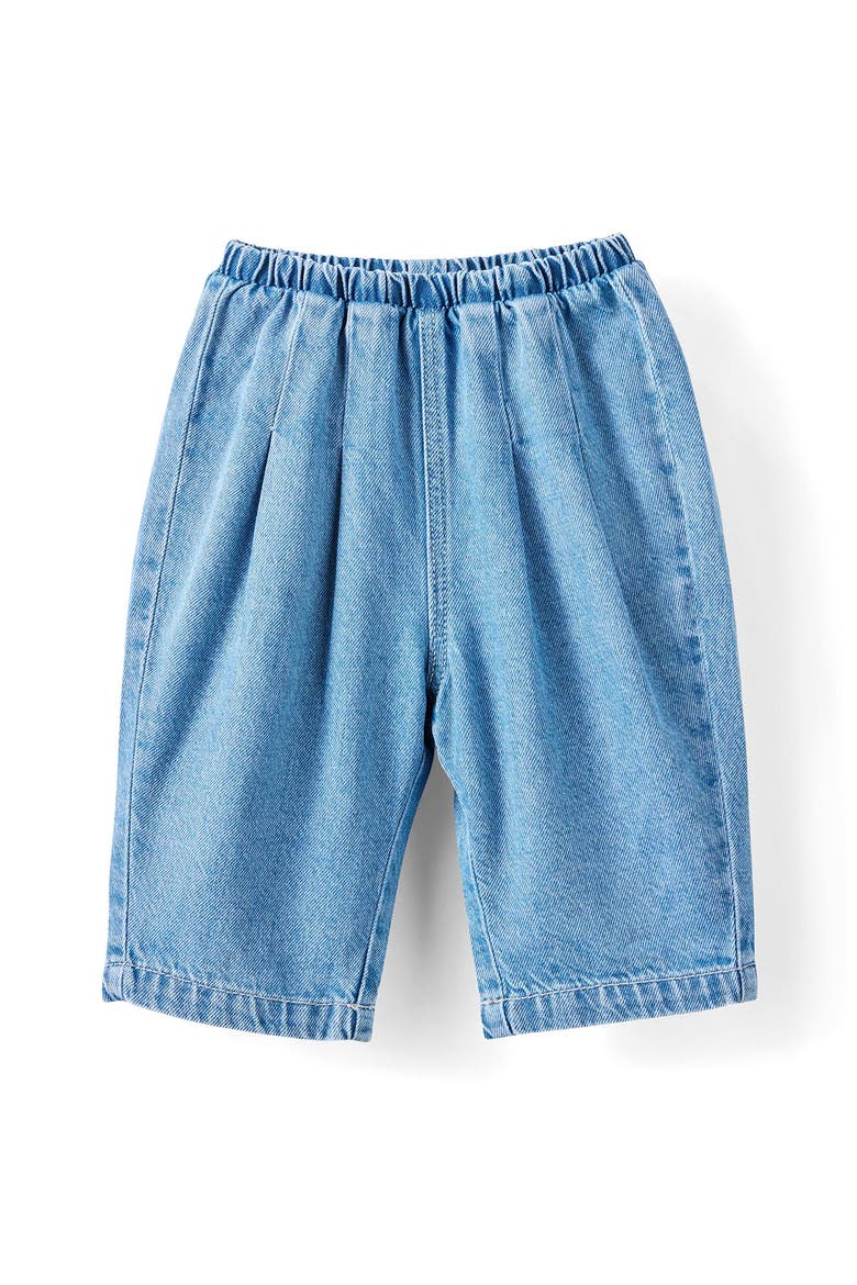 Baby Denim Barrel Jean, Main, color, Bondi Light Blue Wash
