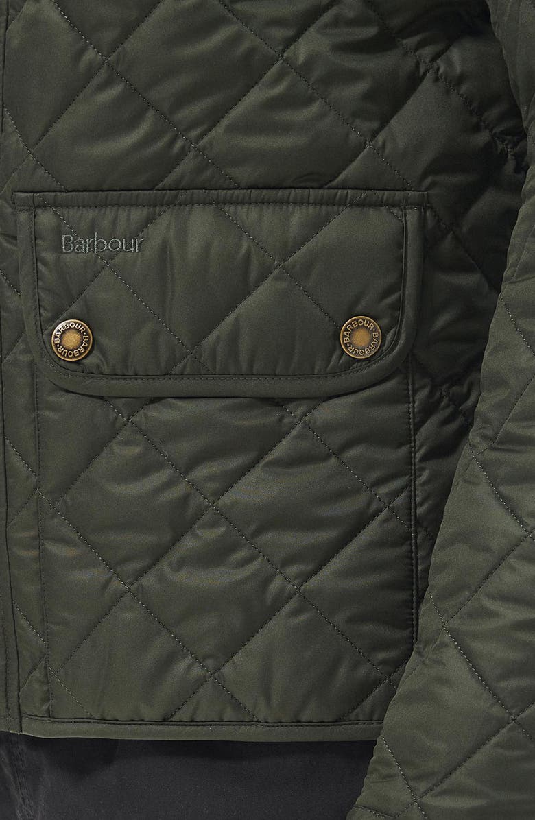 Barbour Lowerdale Quilted Jacket, Alternate, color, Sage