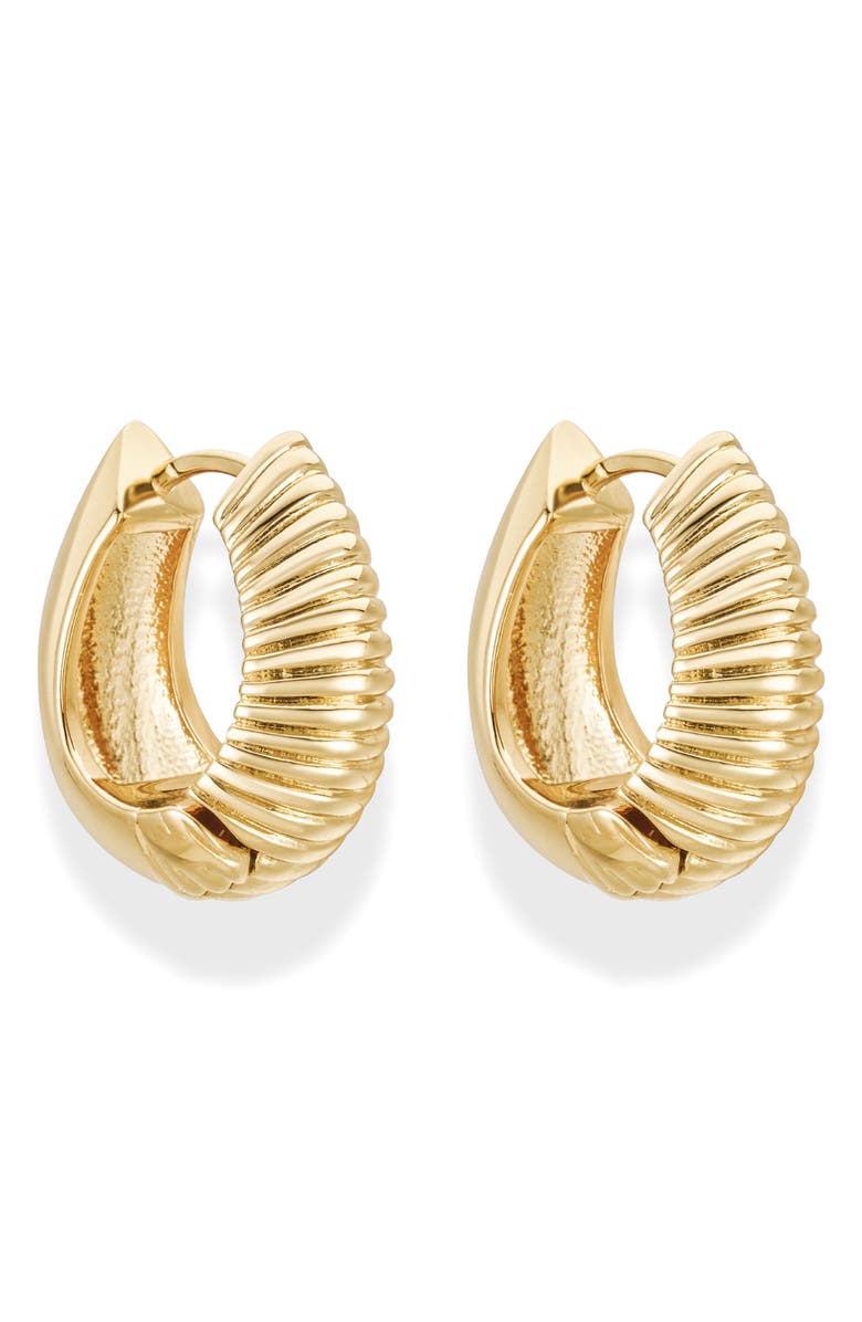 MOD AND JO Murphy Hoop Earrings, Alternate, color, Gold