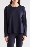 Eileen Fisher Raglan Sleeve French Terry Top
