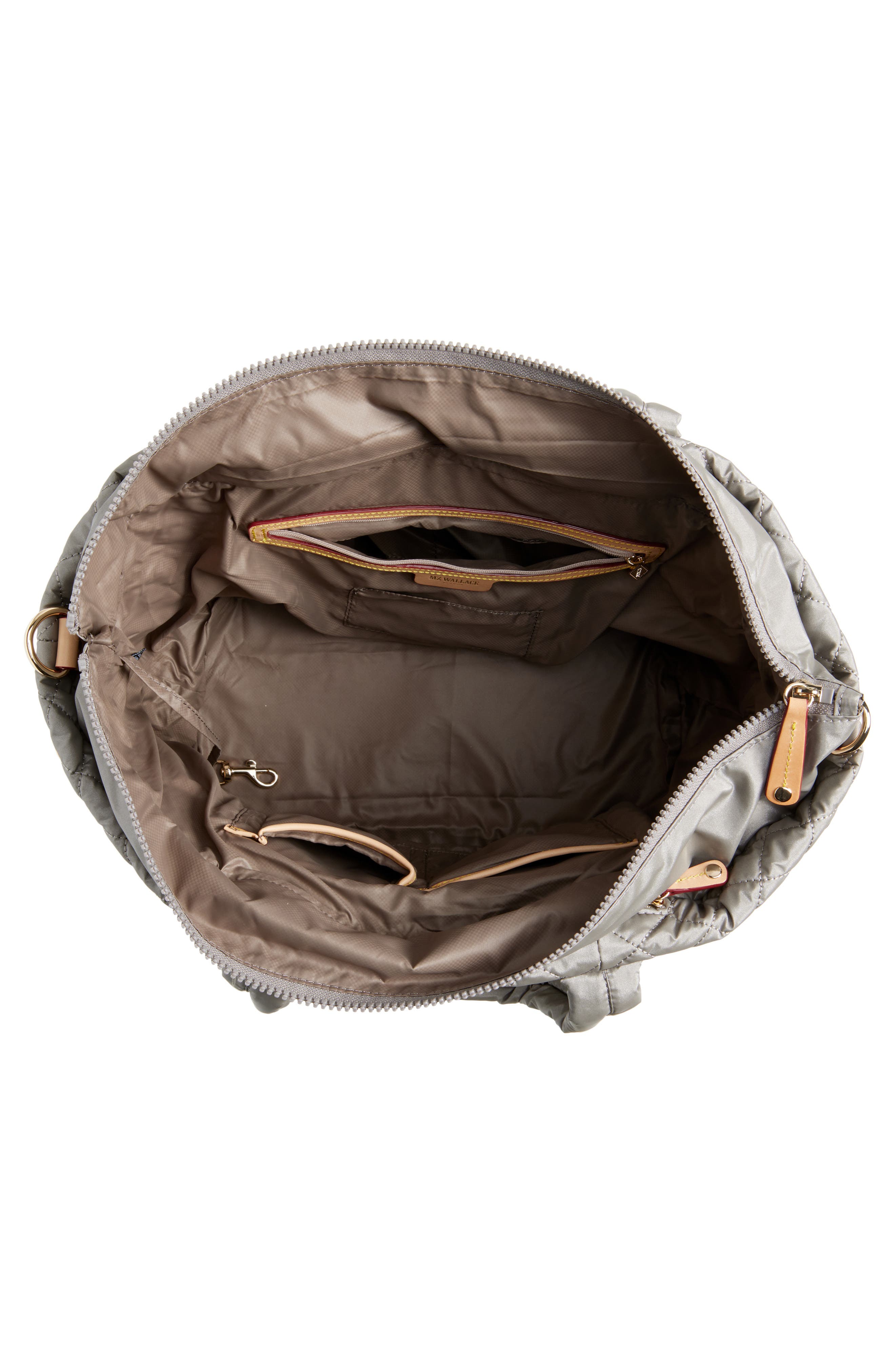 MZ Wallace Medium Metro City Tote, Alternate, color, Sable Pearl