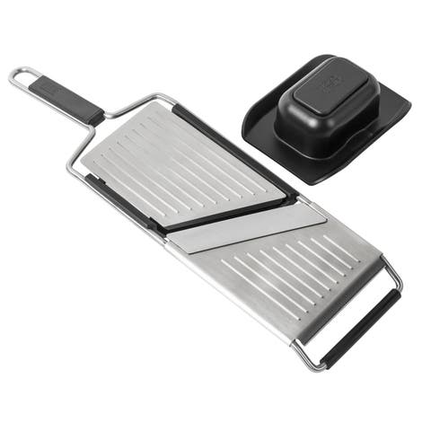 Essential Mandoline Slicer with Adjustable Stainless Steel Blade for Vegetables & Fruit