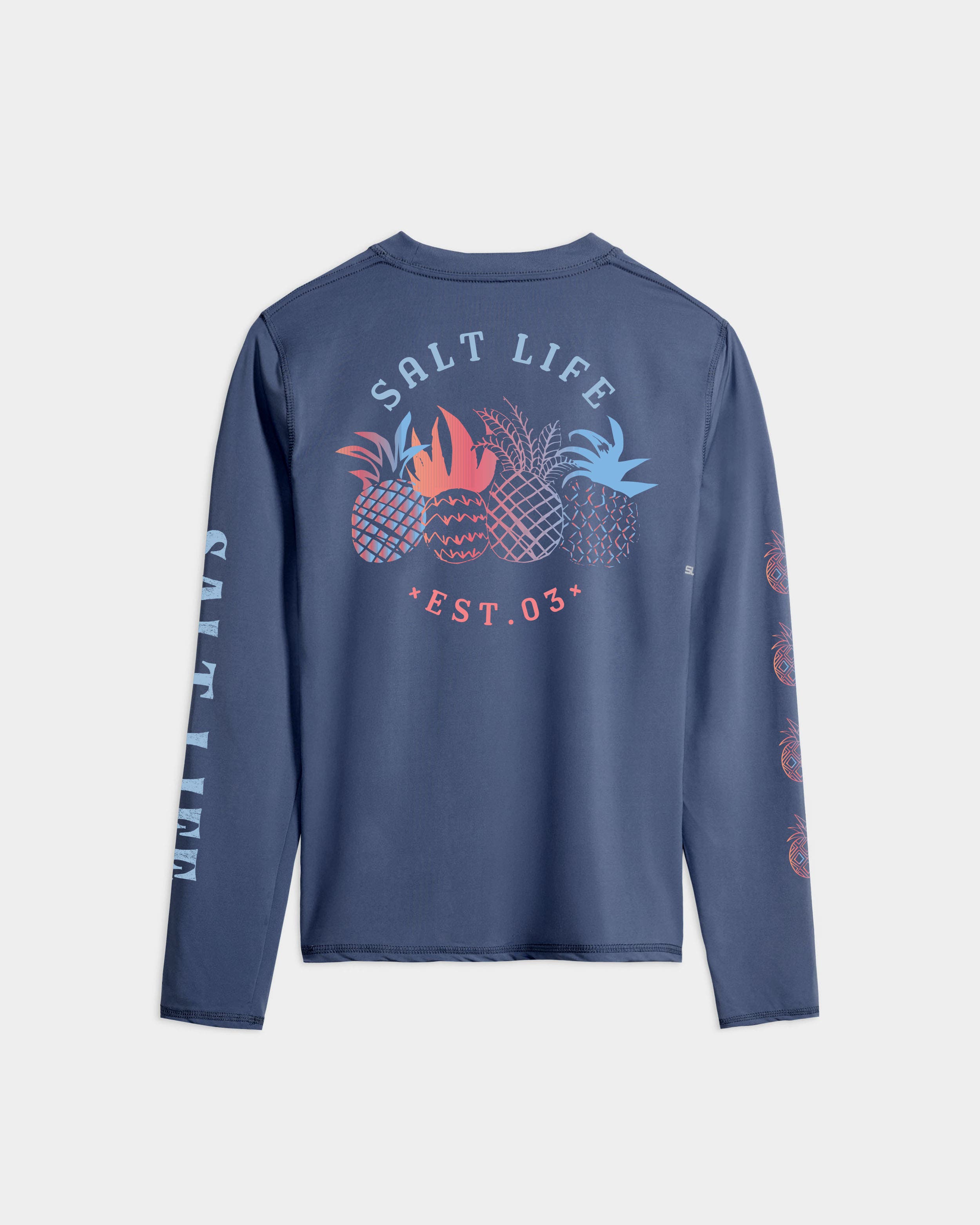 Pineapple Paradise Performance Long Sleeve Tee - image 4