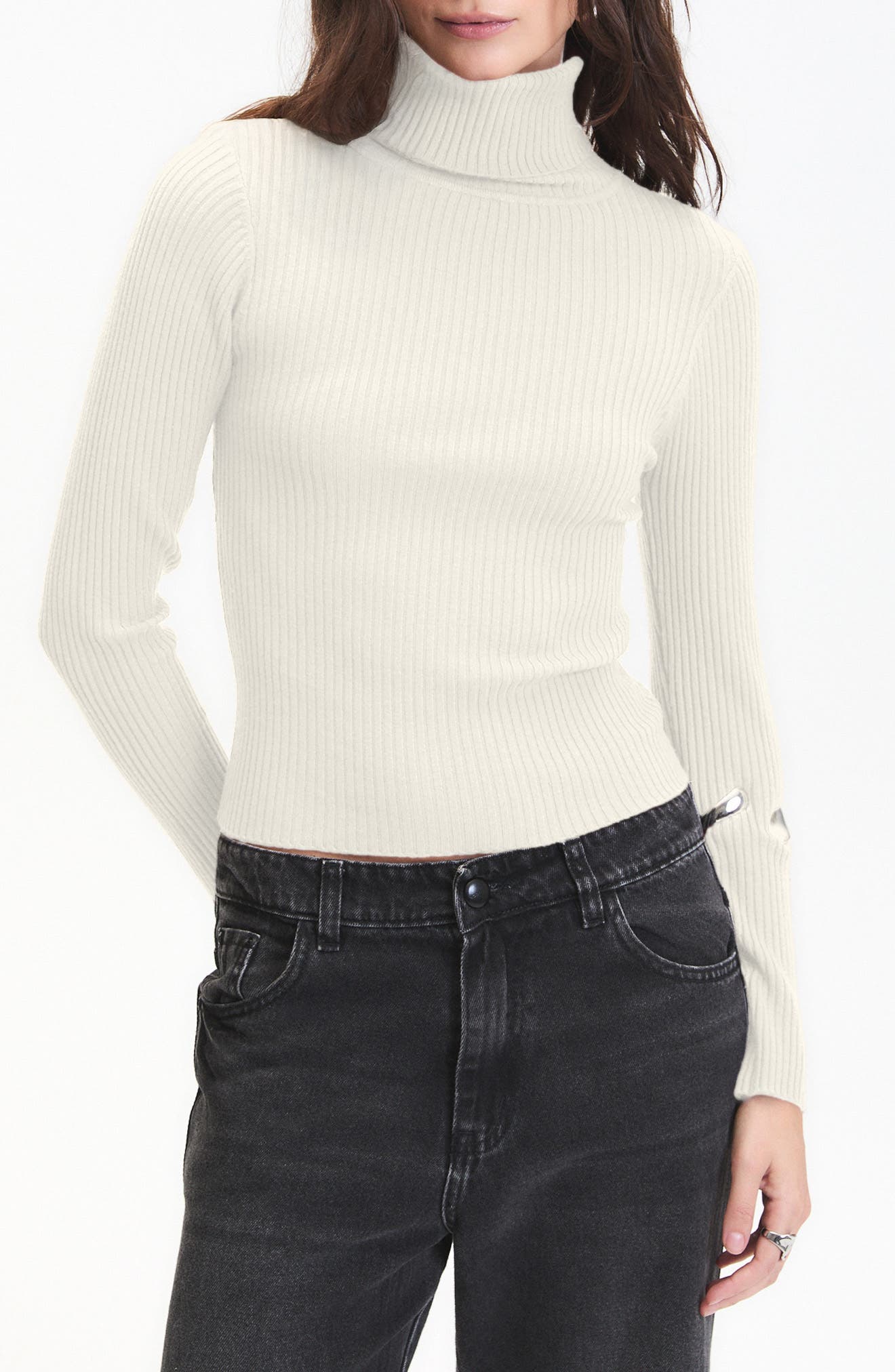 Mylo Ribbed Turtleneck Sweater - image 5