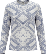 FYI Mosaic Tile Ribbed Curved Hem Top