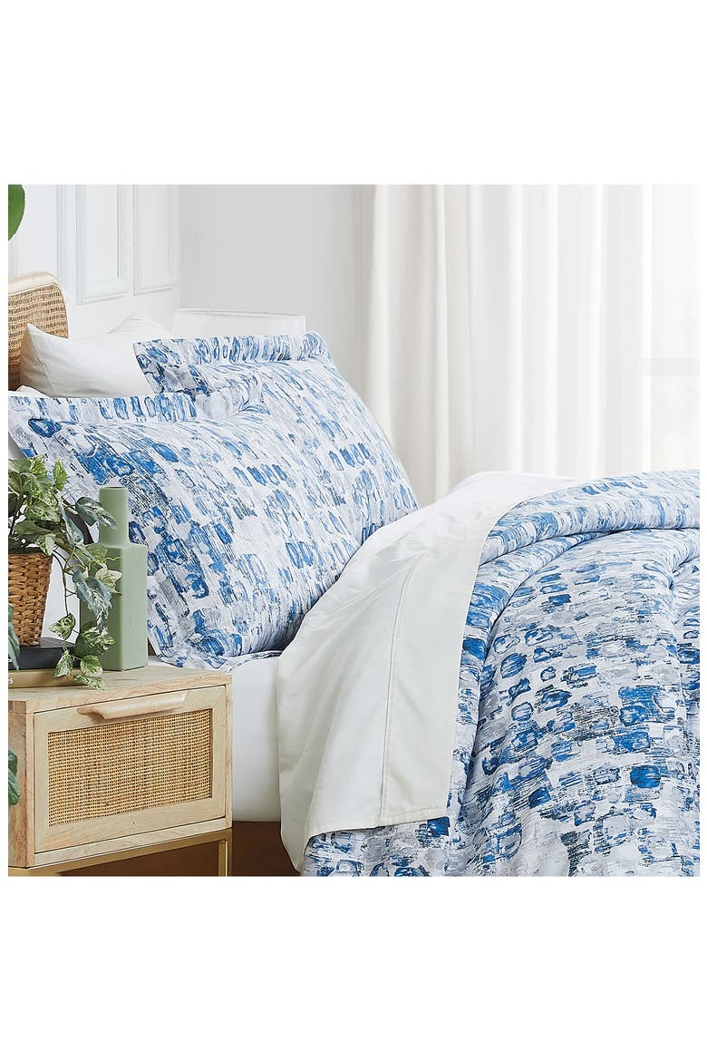 Rhythm Duvet Cover & Sham Set, Alternate, color, BLUE