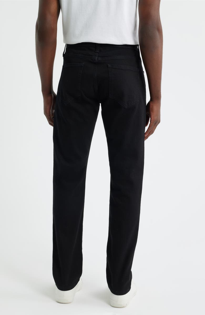 Nordstrom Slim Straight Leg Jeans, Alternate, color, Carbon Black