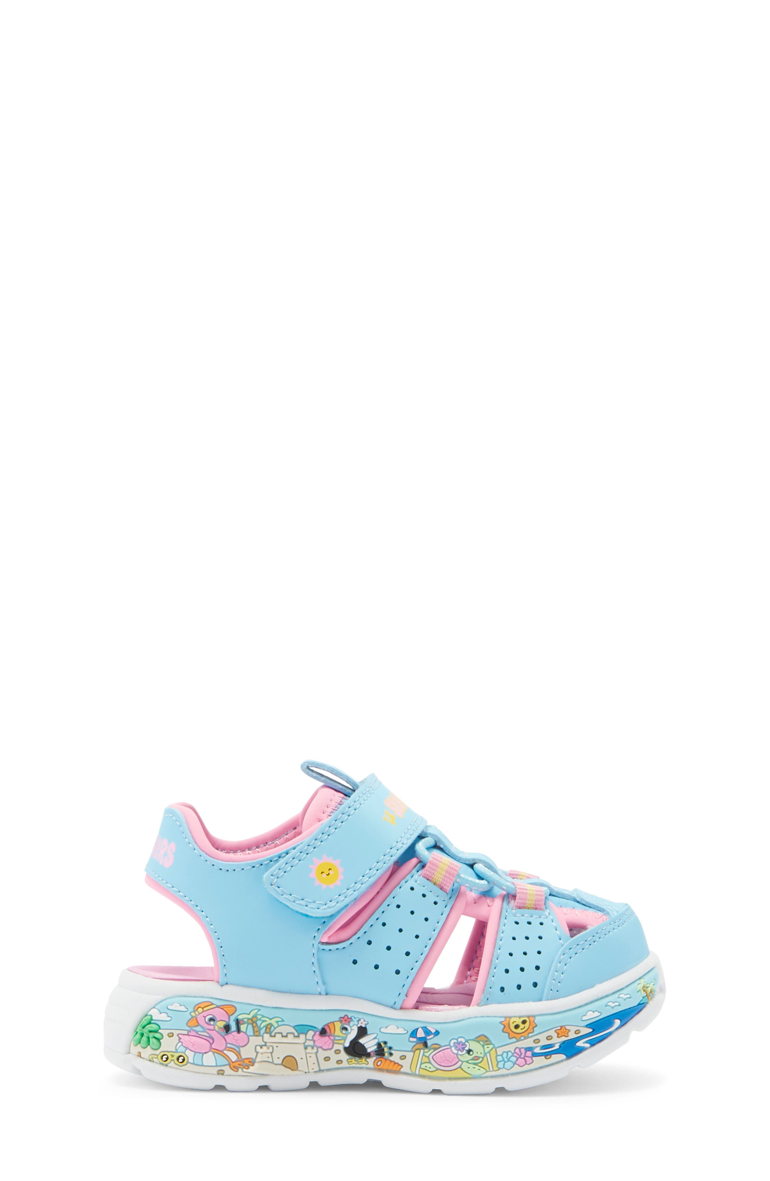 Kids' Play Scene Splash Sandal, Alternate, color, BLUE/ PINK