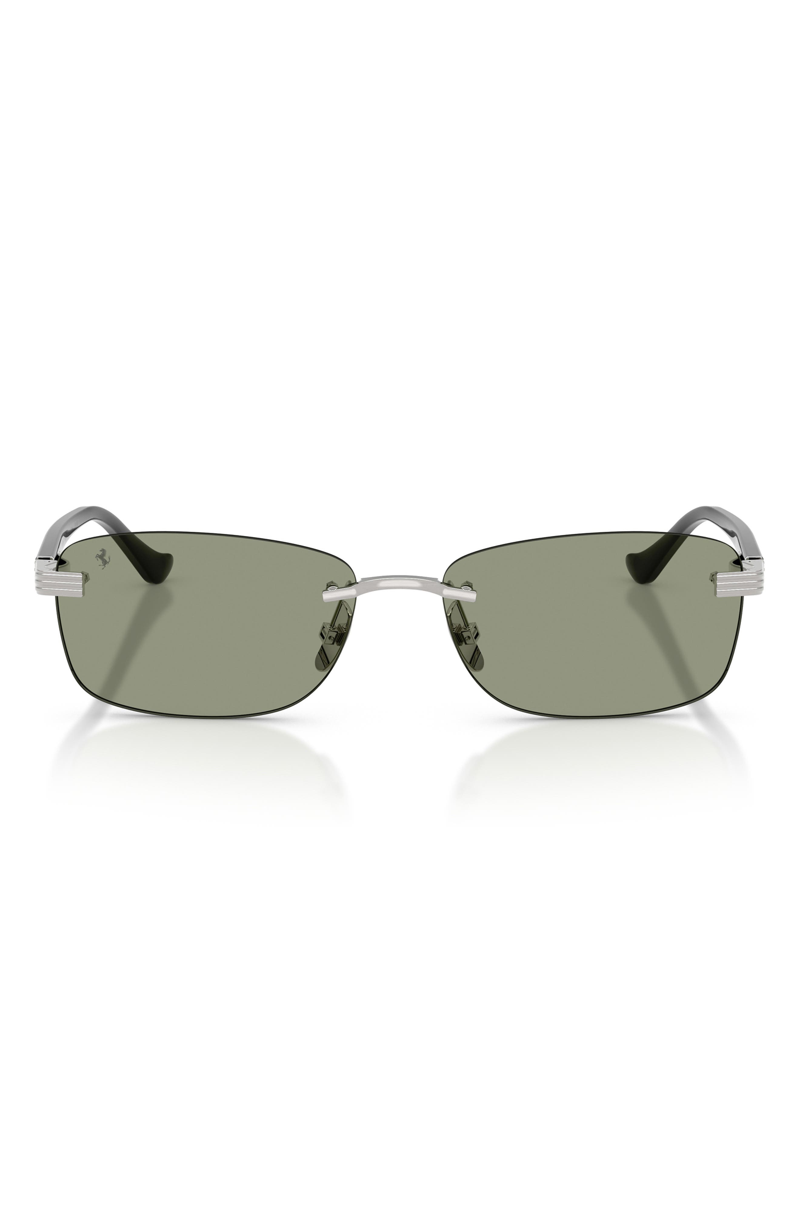 selected SILVER BRUSHED / GREEN RED