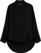 Balenciaga Classic Cocoon Button-Up Shirt