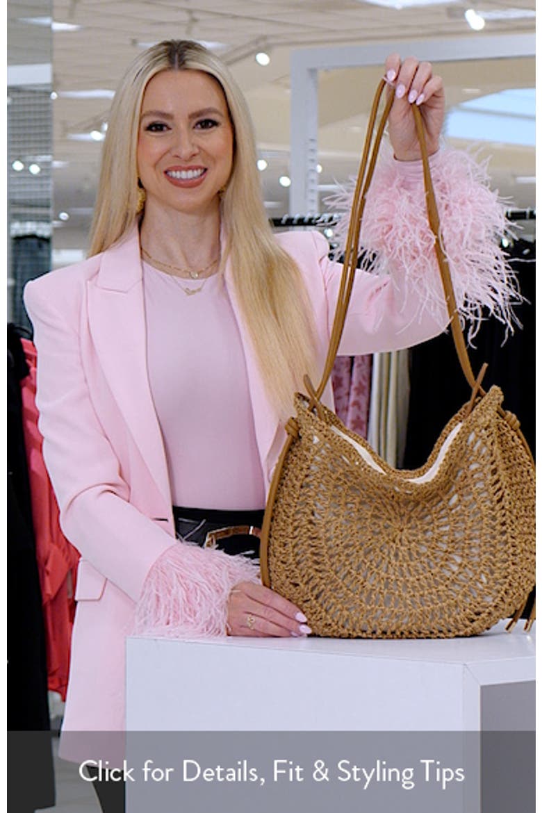 Freya Raffia Shoulder Bag (Women) | Nordstrom
