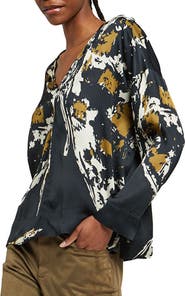 ottod'Ame Viscose Fluid Blouse