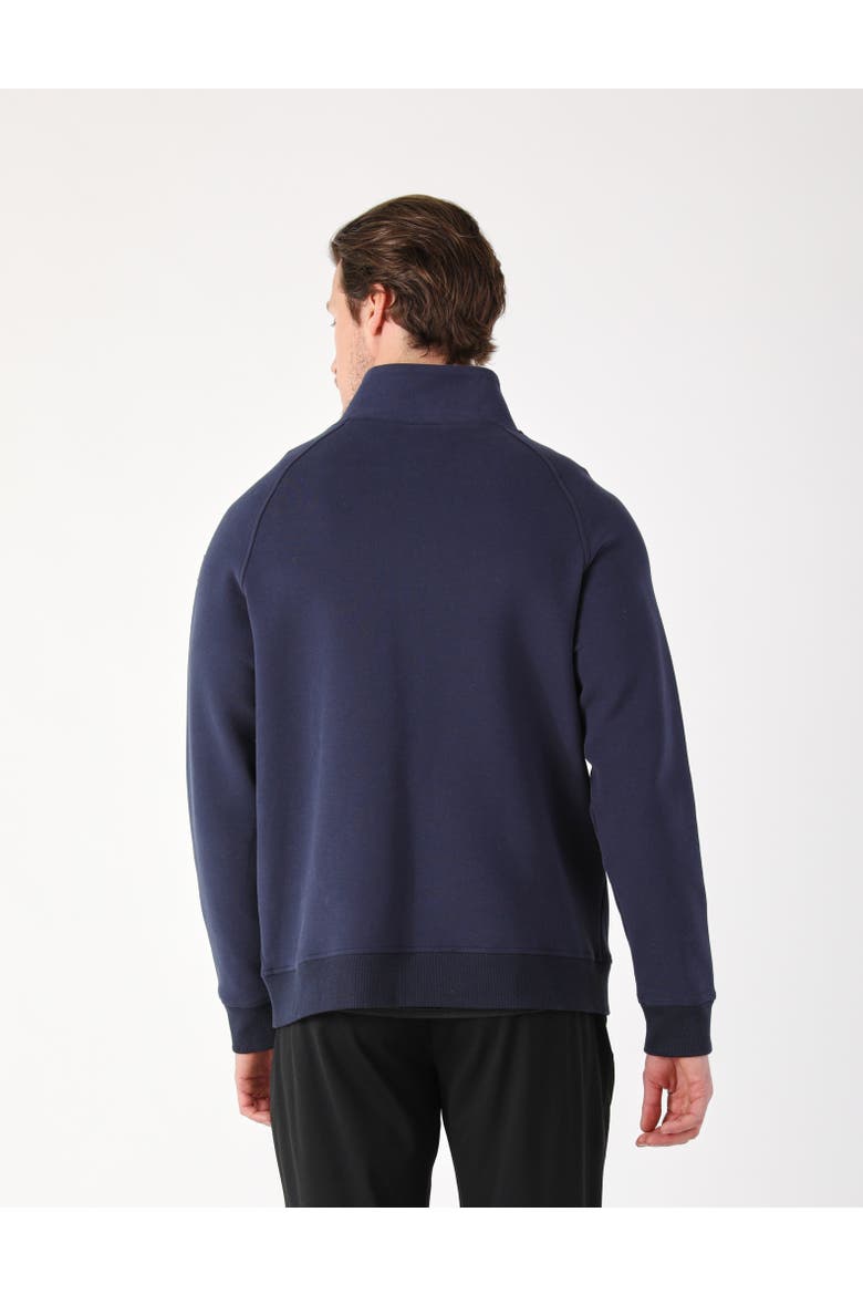 Scuba Knit Full Zip, Alternate, color, Navy