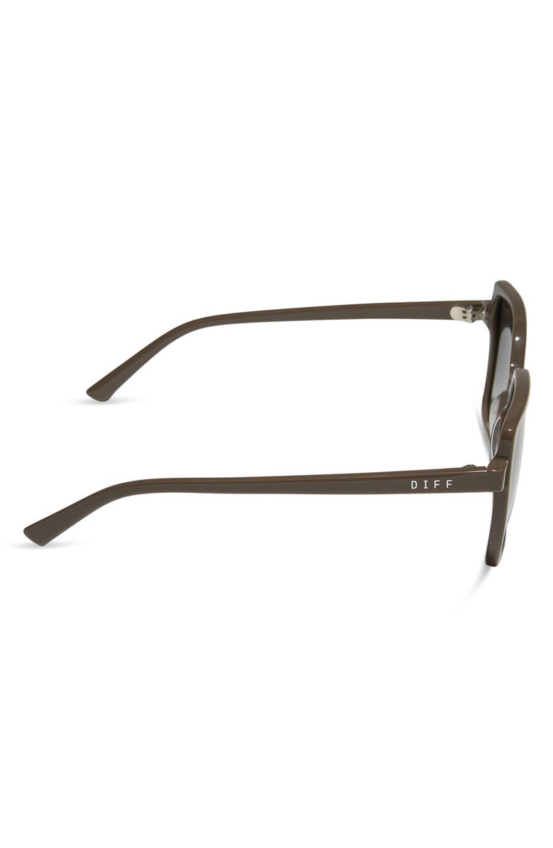DIFF Esme 53mm Gradient Square Sunglasses, Alternate, color, Grey Gradient
